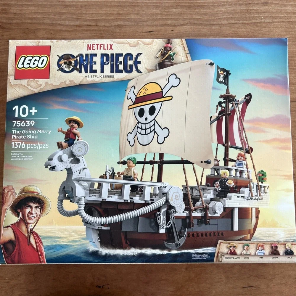 Lego One Piece: Going Merry Pirate Ship 75639 NEW In Hand